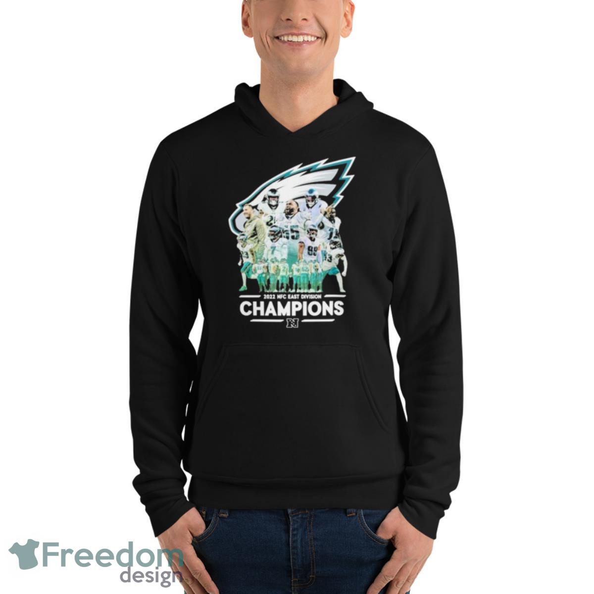 Philadelphia Eagles 2022 NFC East Division Champions Shirt - Unisex Fleece Pullover Hoodie Philadelphia Eagles 2022 NFC East Division Champions Shirt - Unisex Fleece Pullover Hoodie