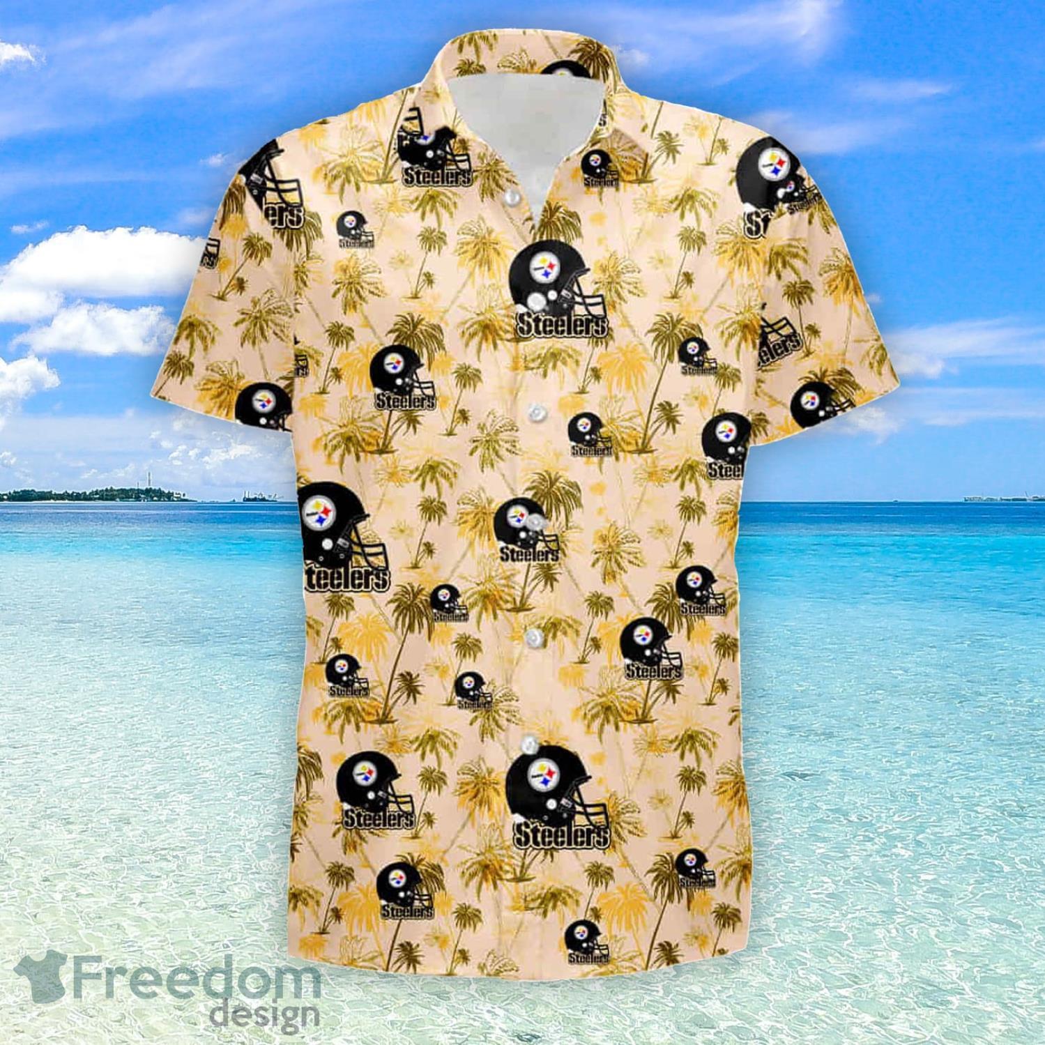 Pittsburgh Steelers Football Team Vacation Hawaiian Shirt And Shorts