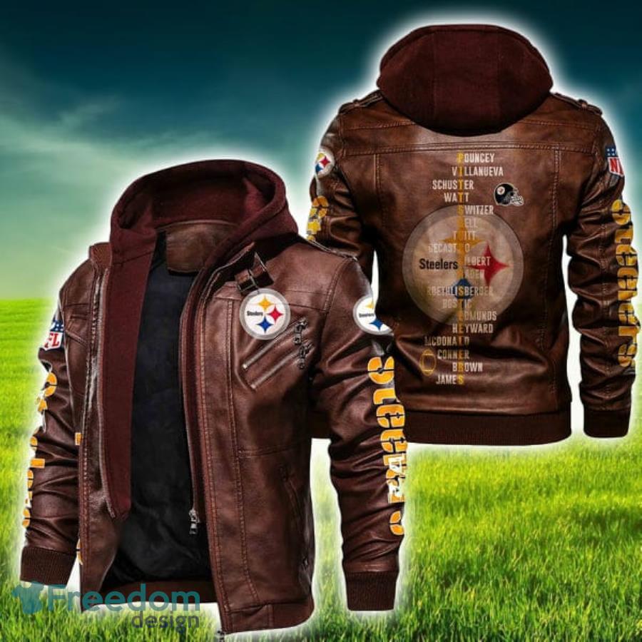 Houston Texans Logo NFL Leather Jacket For Men And Women - Freedomdesign