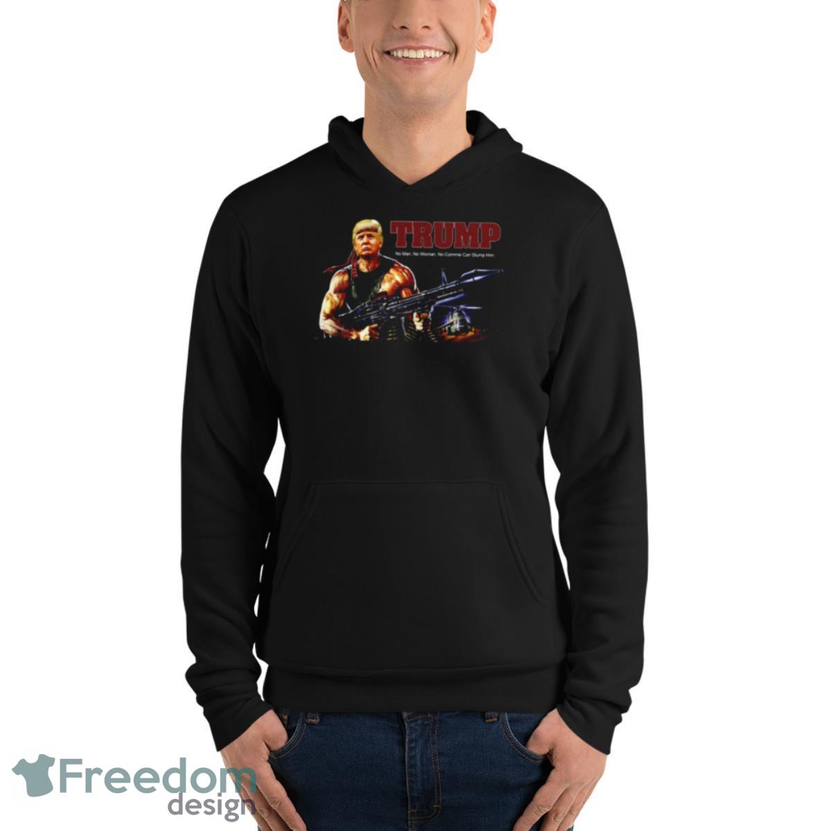 Rambo Trump Man Cheetah Stallone First Blood shirt - Unisex Fleece Pullover Hoodie Rambo Trump Man Cheetah Stallone First Blood shirt - Unisex Fleece Pullover Hoodie