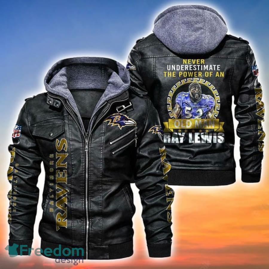 NFL Pittsburgh Steelers Fur Collar Leather Jacket Mens - Freedomdesign