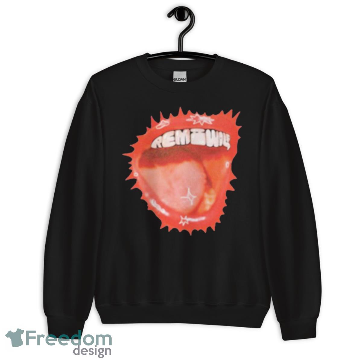 Remi Wolf Lips Shirt - Unisex Crewneck Sweatshirt Remi Wolf Lips Shirt - Unisex Crewneck Sweatshirt
