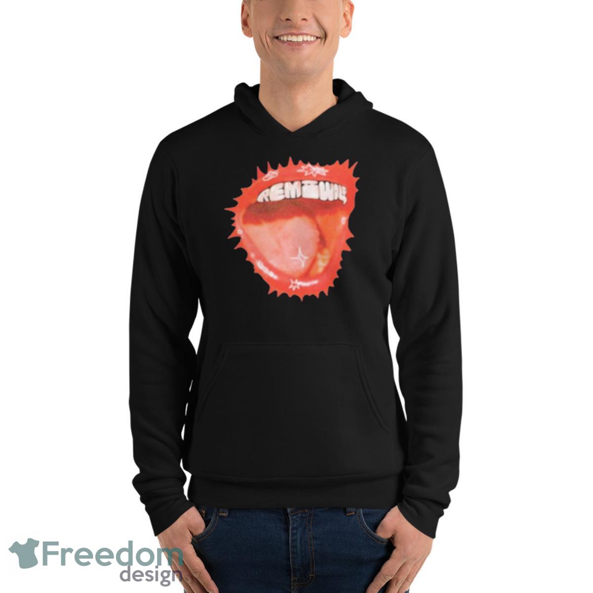 Remi Wolf Lips Shirt - Unisex Fleece Pullover Hoodie Remi Wolf Lips Shirt - Unisex Fleece Pullover Hoodie