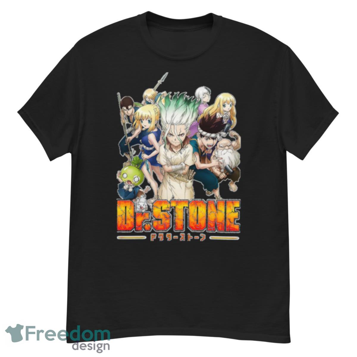 Retro Japanese Dr Comics Stone Characters shirt - G500 Men’s Classic T-Shirt