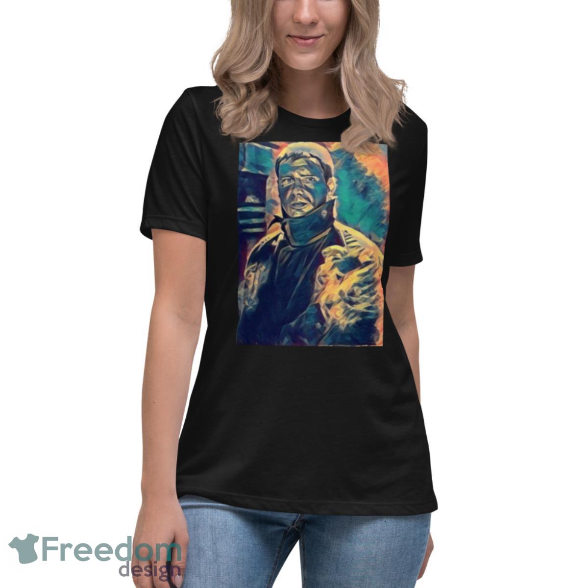 Rick Deckard From Blade Runner shirt - Womens Relaxed Short Sleeve Jersey Tee Rick Deckard From Blade Runner shirt - Womens Relaxed Short Sleeve Jersey Tee