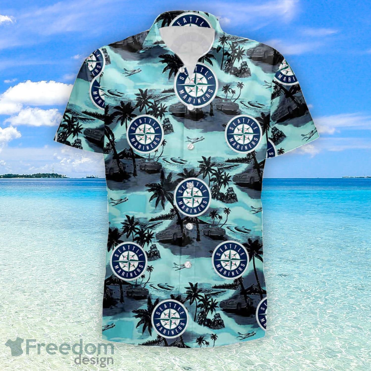 Seattle Mariners Mlb Hawaiian Shirt And Short - Freedomdesign