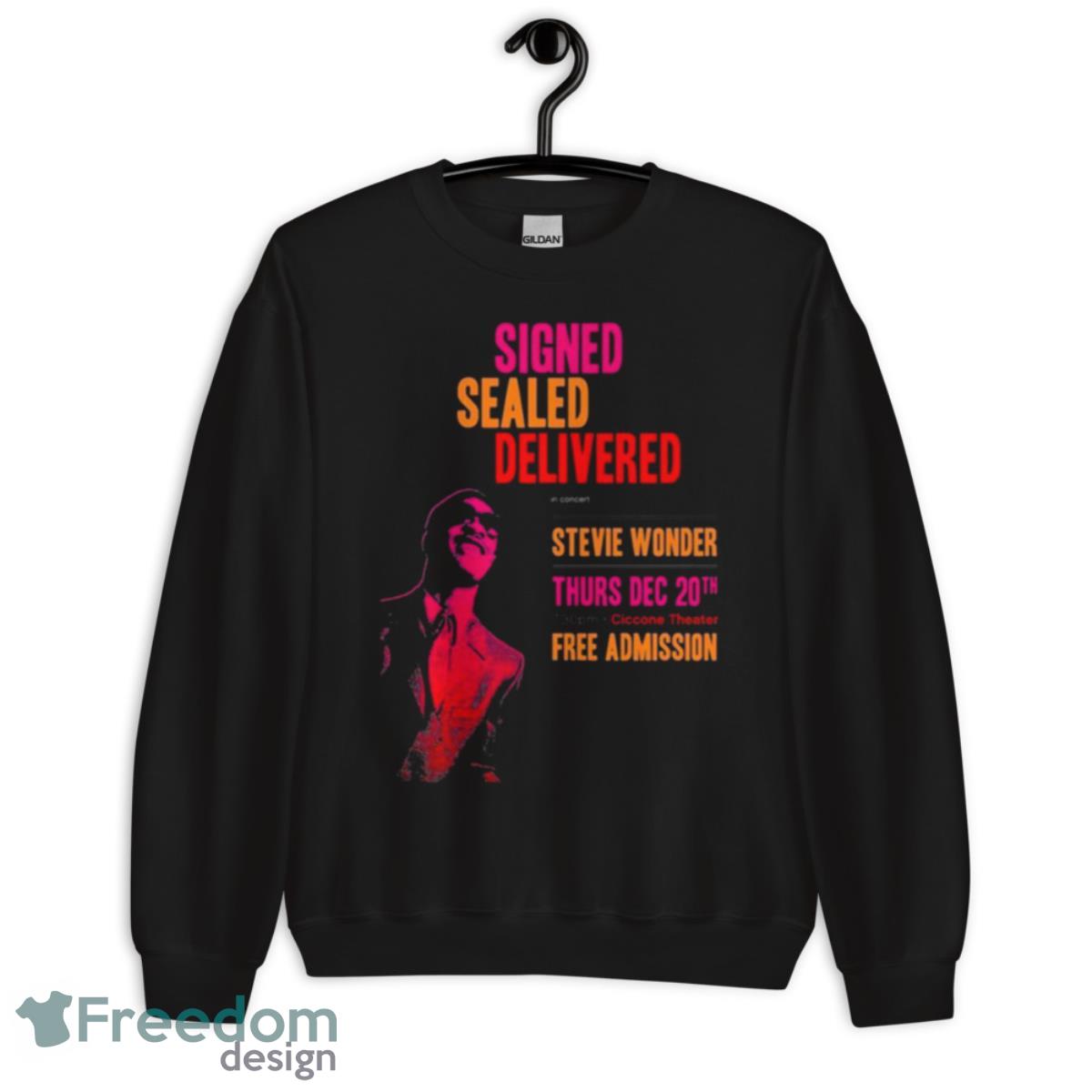 Signed Sealed Delivered Stevie Wonder shirt