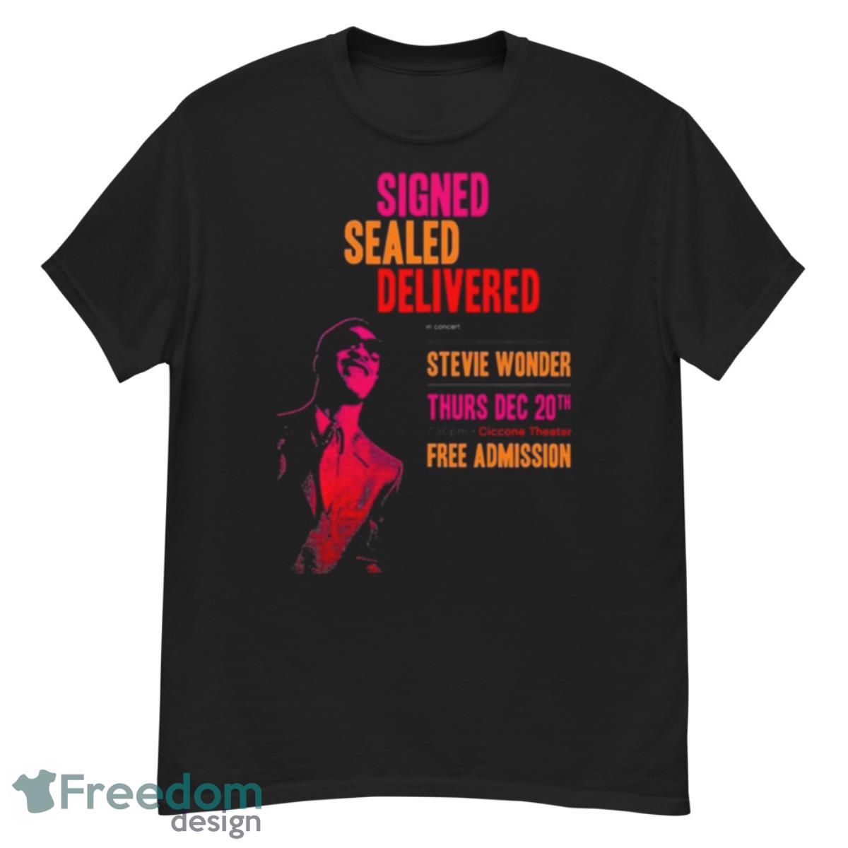 Signed Sealed Delivered Stevie Wonder shirt - G500 Men’s Classic T-Shirt