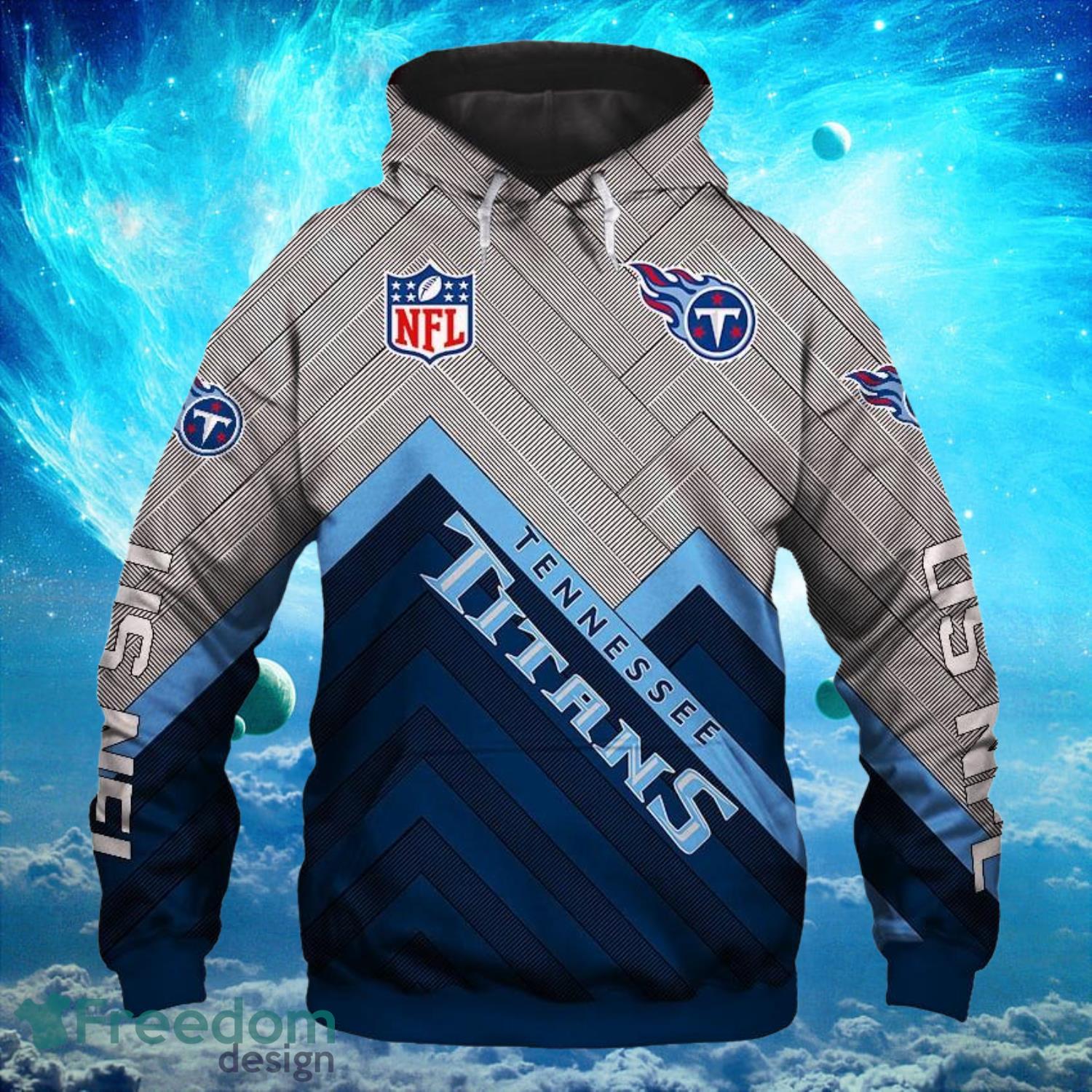 Tennessee Titans NFL Logo Hoodies Full Over Print Product Photo 1