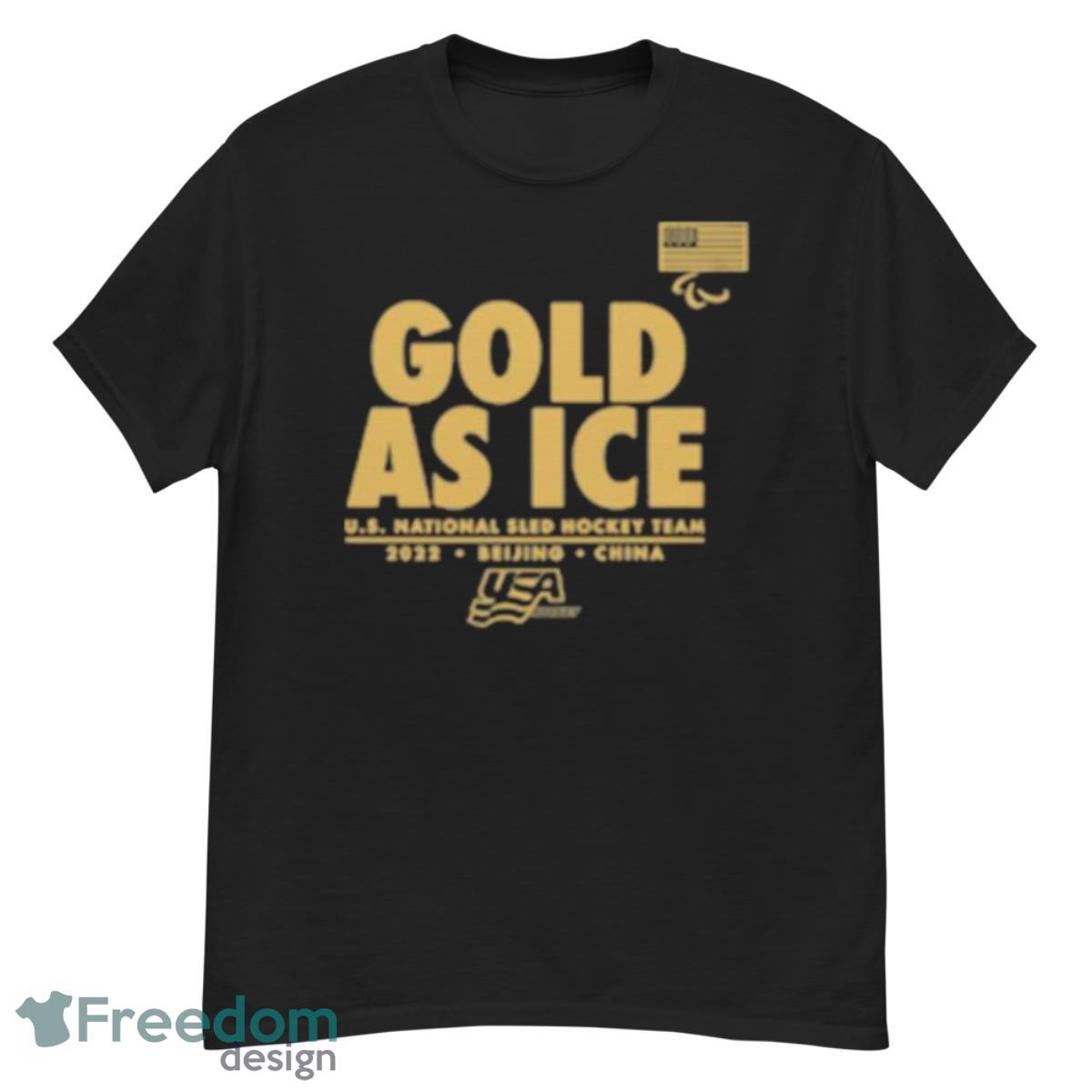 U.s. national sled hockey team gold as ice shirt - G500 Men’s Classic T-Shirt