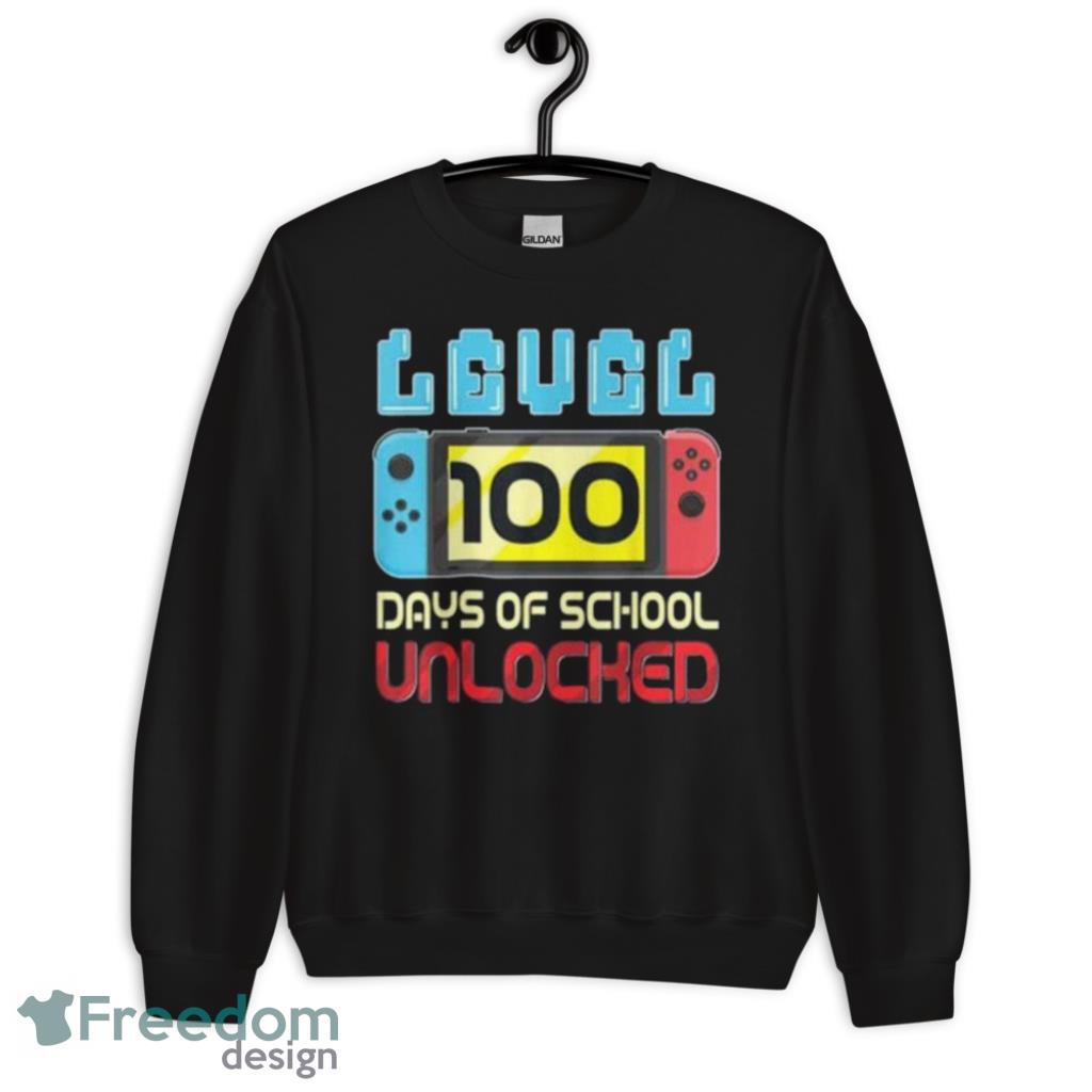 100 Days of School Unlocked Gamer Educational Video Games T-Shirt Product Photo 3 100 Days of School Unlocked Gamer Educational Video Games T-Shirt Product Photo 3