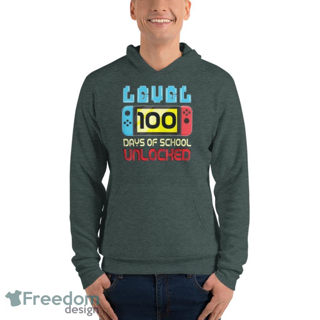 100 Days of School Unlocked Gamer Educational Video Games T-Shirt Product Photo 9 100 Days of School Unlocked Gamer Educational Video Games T-Shirt Product Photo 9