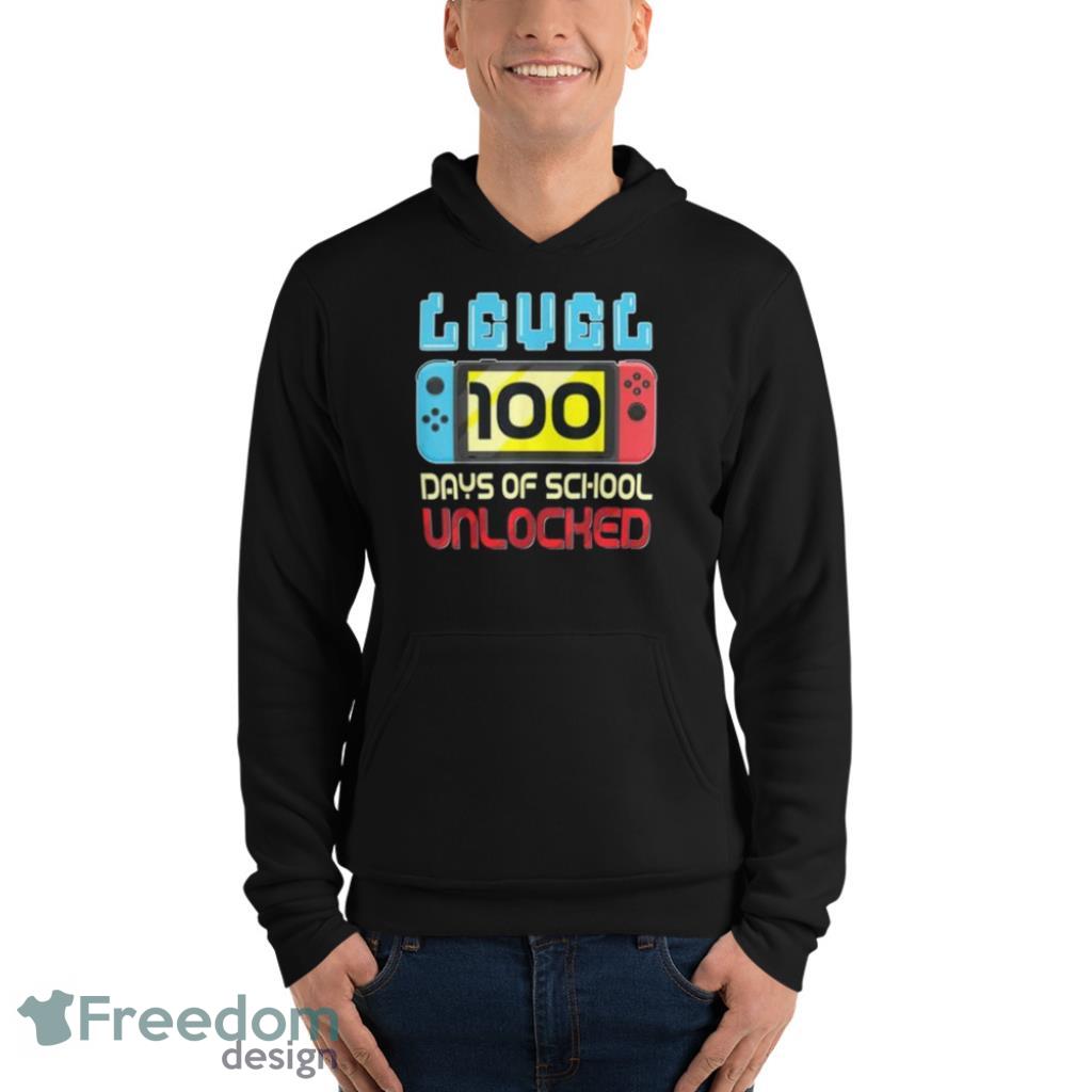100 Days of School Unlocked Gamer Educational Video Games T-Shirt Product Photo 10 100 Days of School Unlocked Gamer Educational Video Games T-Shirt Product Photo 10