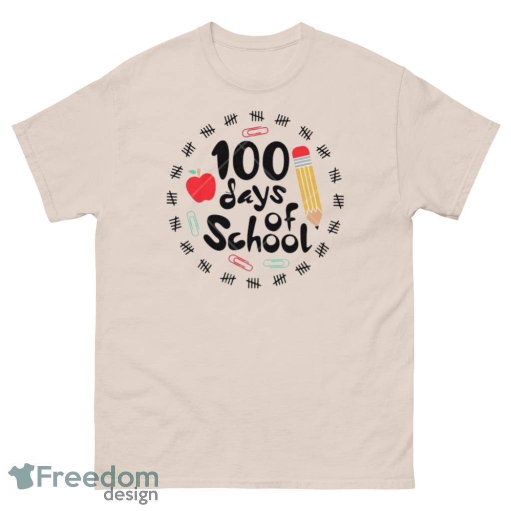 100Th Day Of School Celebration T-Shirt Product Photo 2