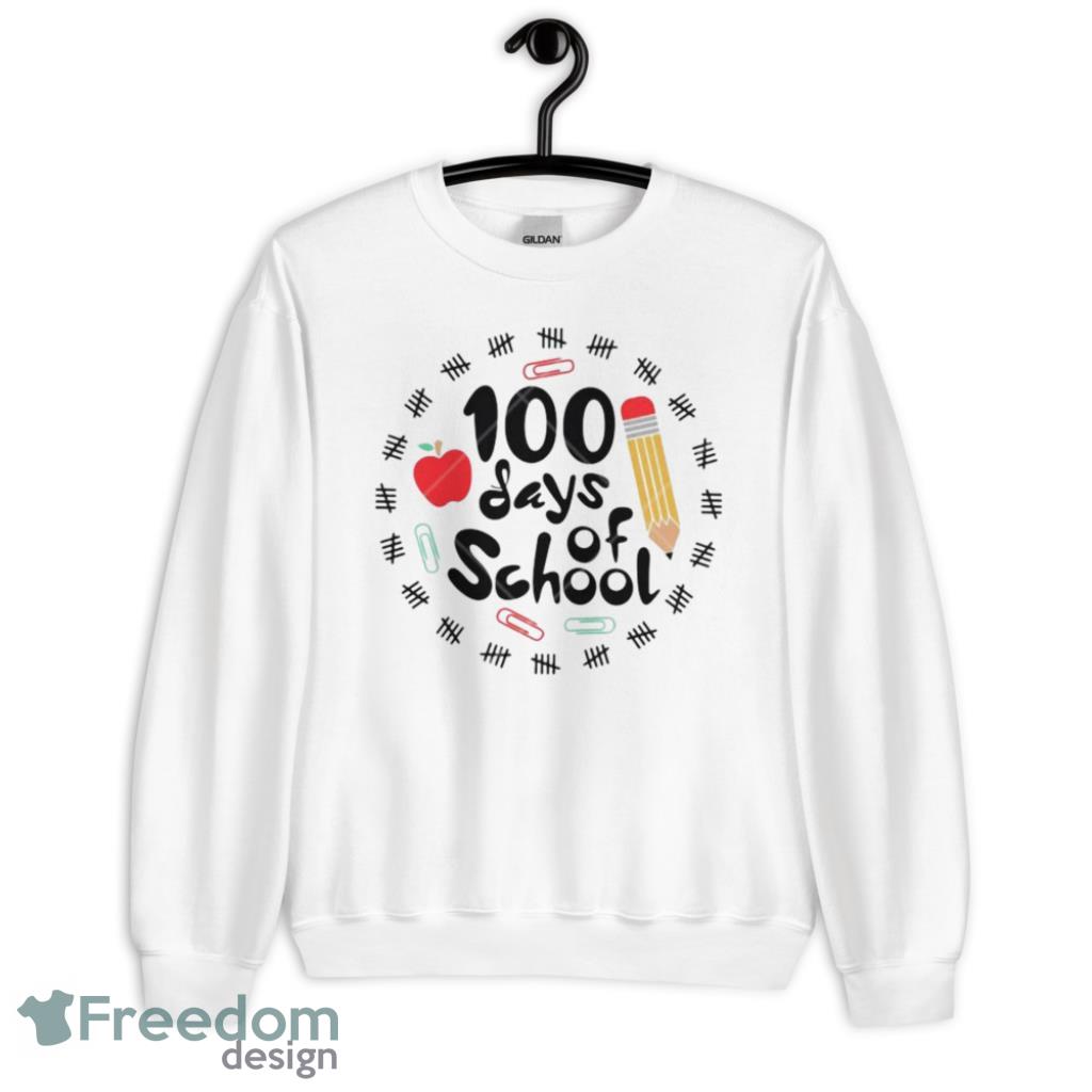 100Th Day Of School Celebration T-Shirt Product Photo 1