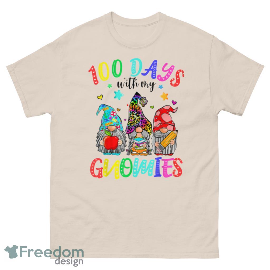 100th Day Of School Gnome T-Shirt Product Photo 2