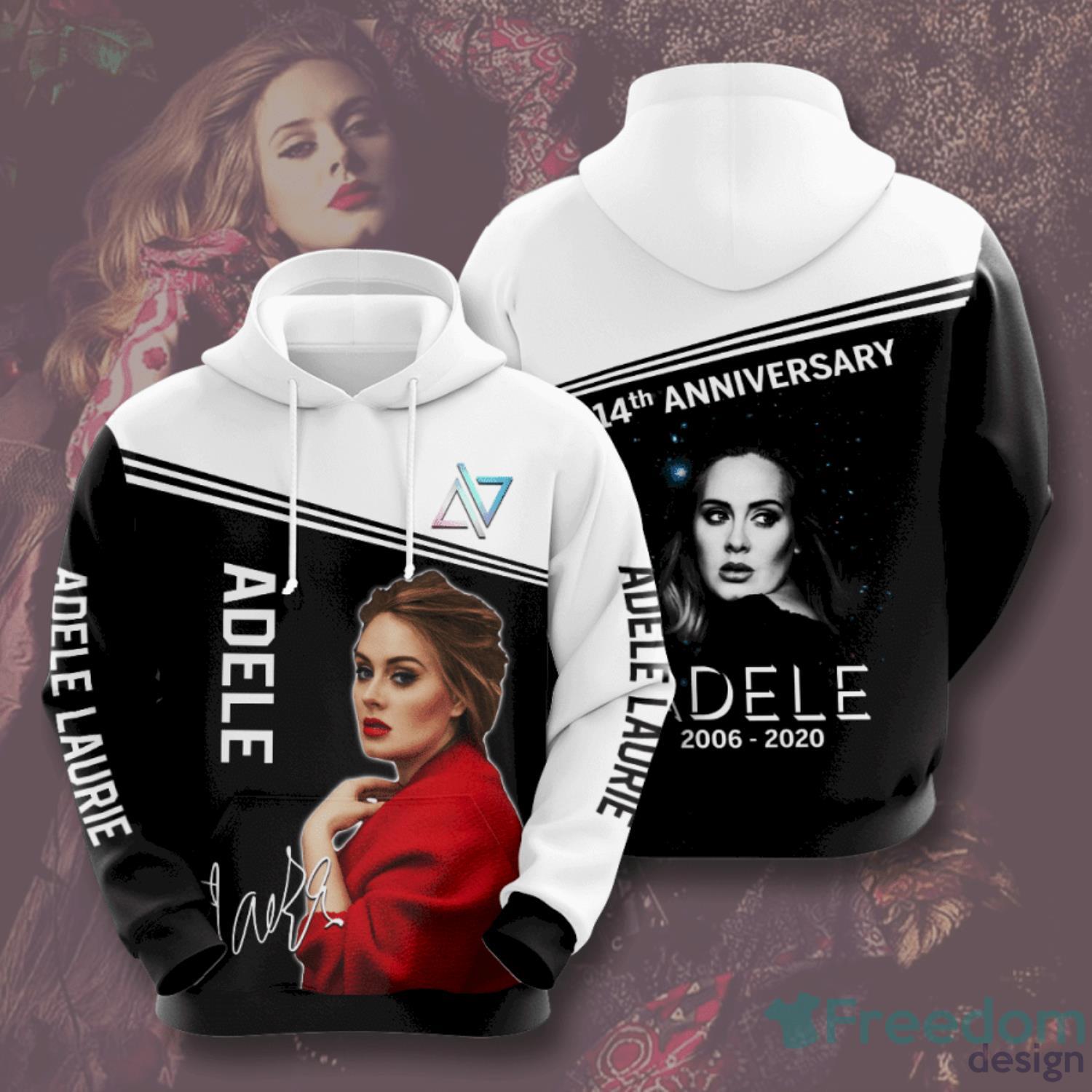 Adele 14Th Anniversary Full Print For Men And Women 3D Hoodie Product Photo 1