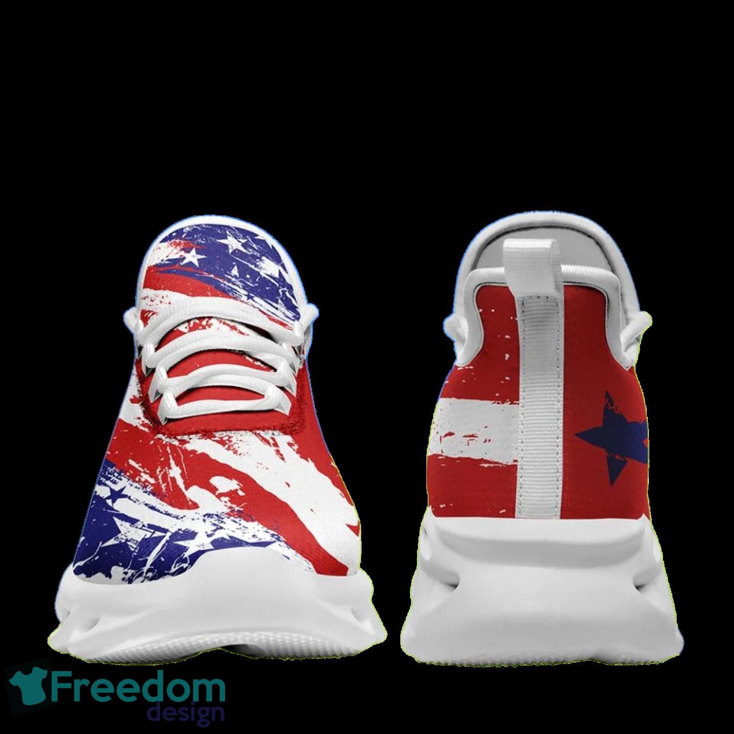 American Flag Custom Light Type Sneakers Max Soul Shoes Product Photo 1