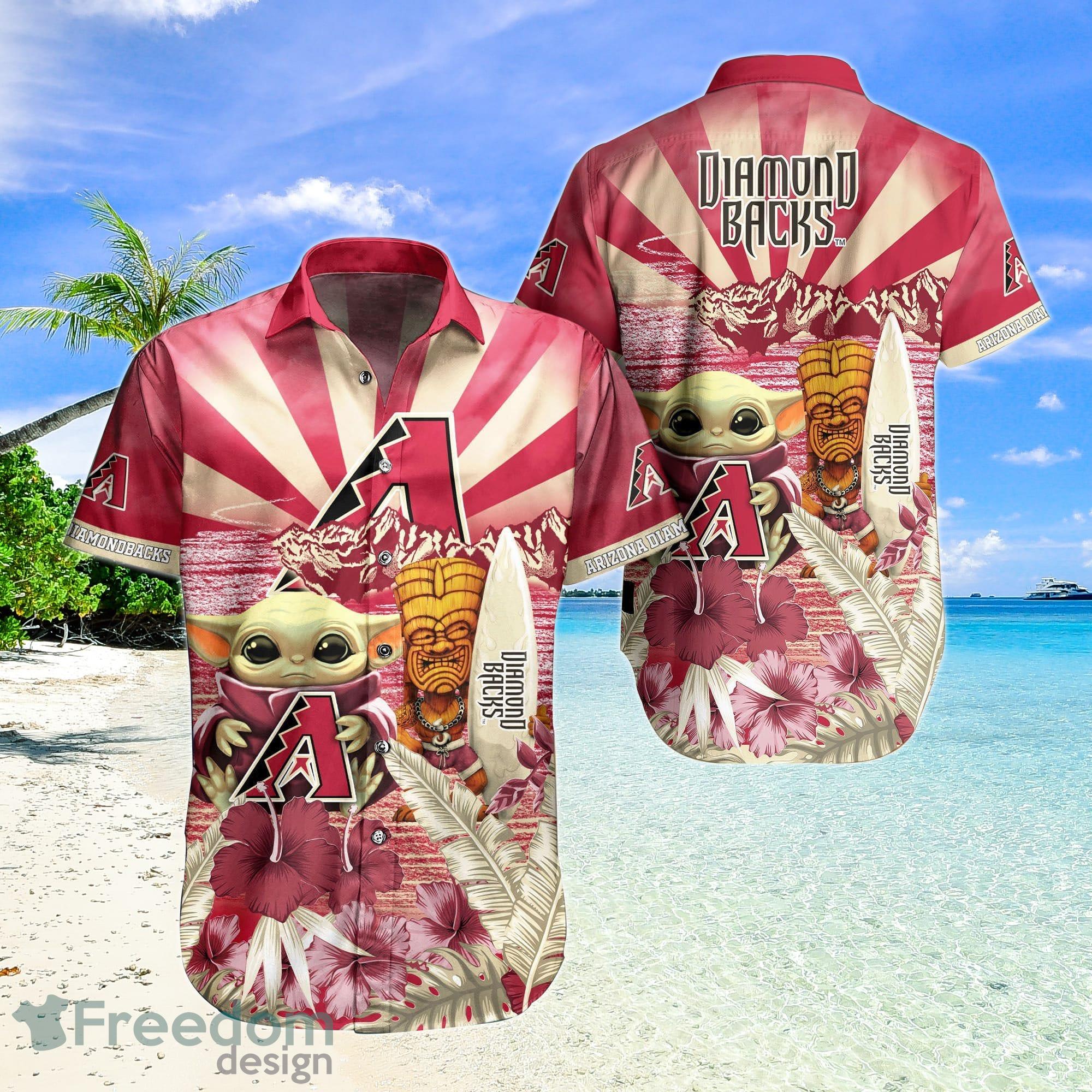 NFL Arizona Cardinals Hawaiian Shirt Colorful Tropical Fruit Gift For Cool  Dad