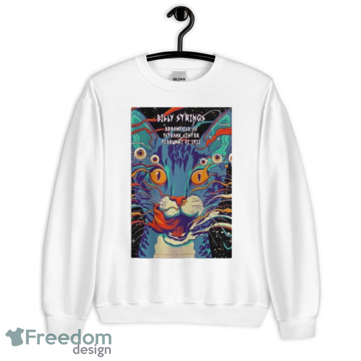 Billy Strings February 03 2023 Broomfield Co Shirt - Unisex Heavy Blend Crewneck Sweatshirt