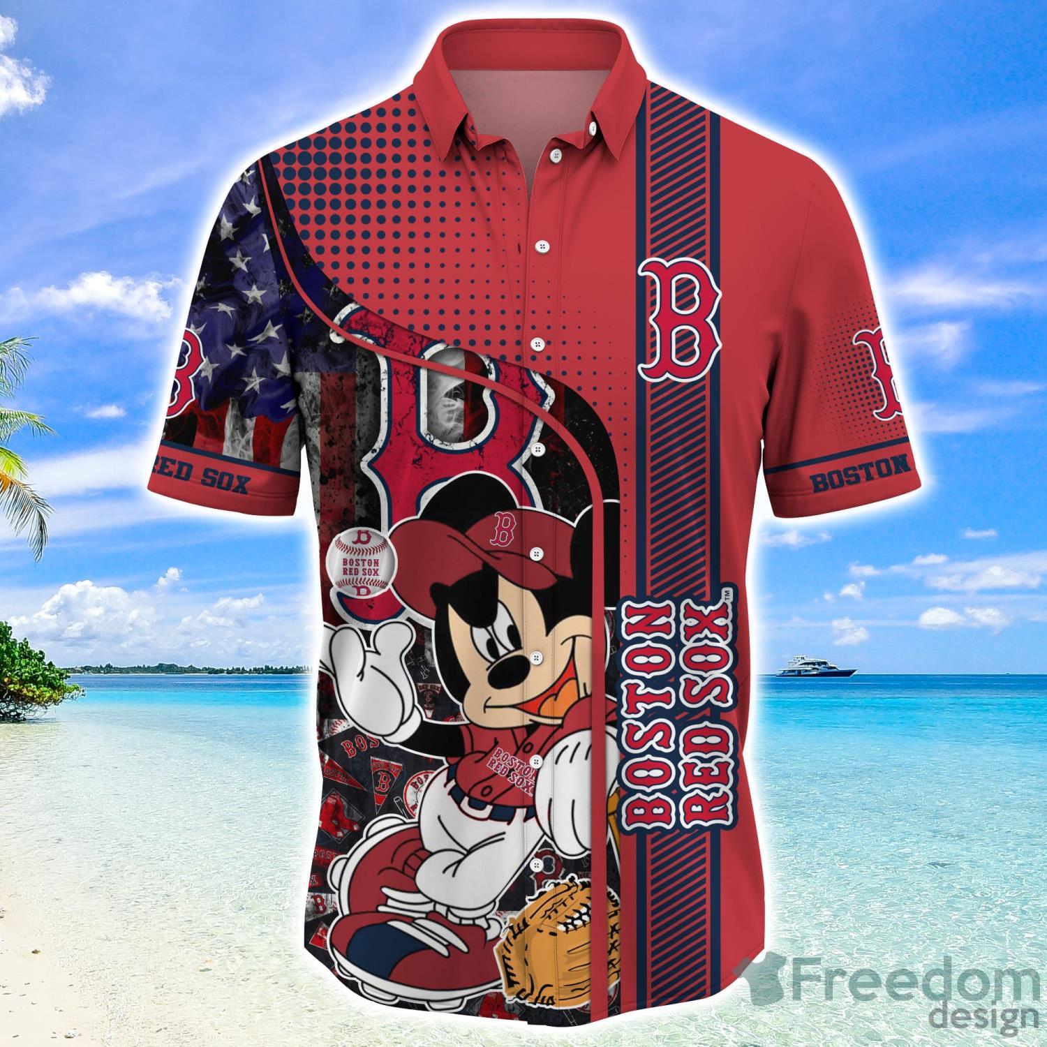 Mlb Boston Red Sox Grateful Dead Hawaiian Shirt