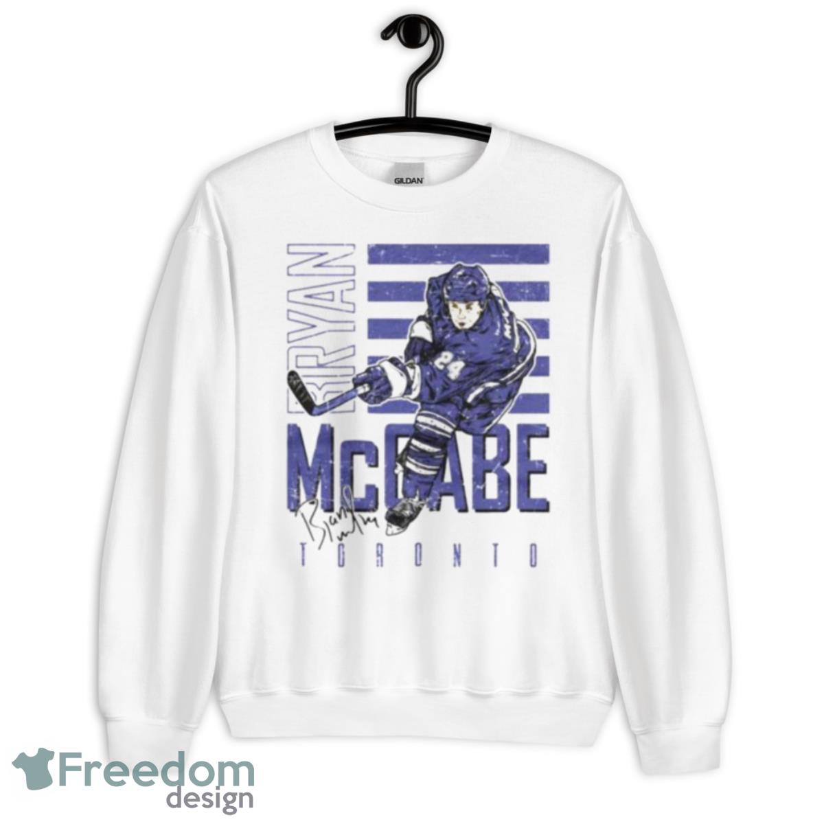 Bryan McCabe Toronto Hockey Homage Shirt - Unisex Heavy Blend Crewneck Sweatshirt