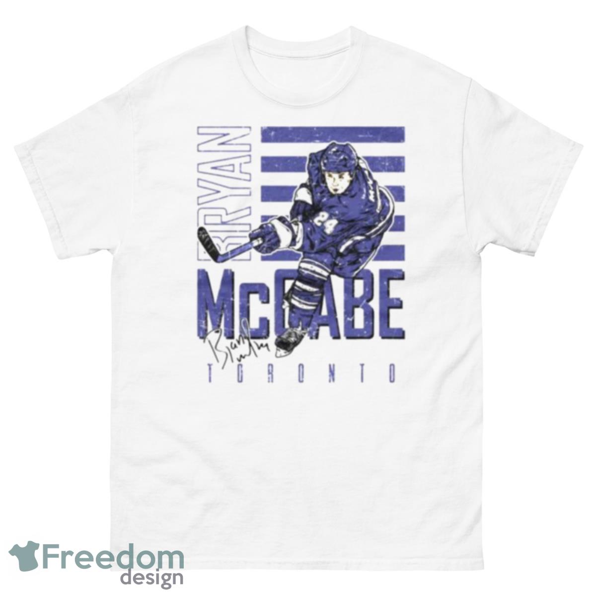 Bryan McCabe Toronto Hockey Homage Shirt - 500 Men’s Classic Tee Gildan