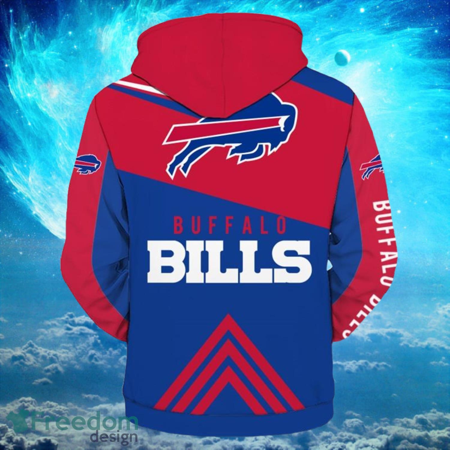 Buffalo Bills NFL Big Name Hoodies Print Full Product Photo 2