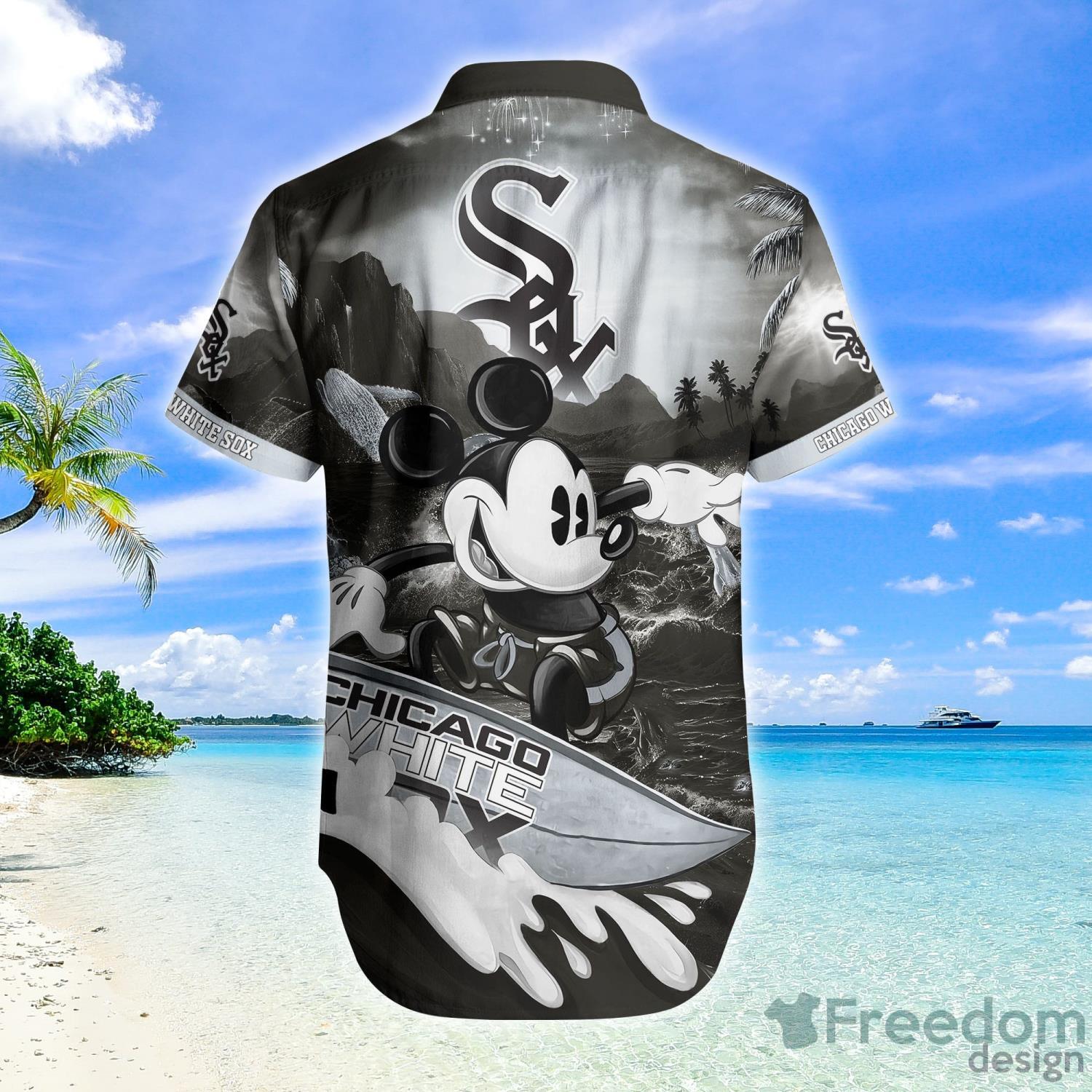 Chicago White Sox Logo MLB Hawaii Polo Shirt For Fans - Freedomdesign