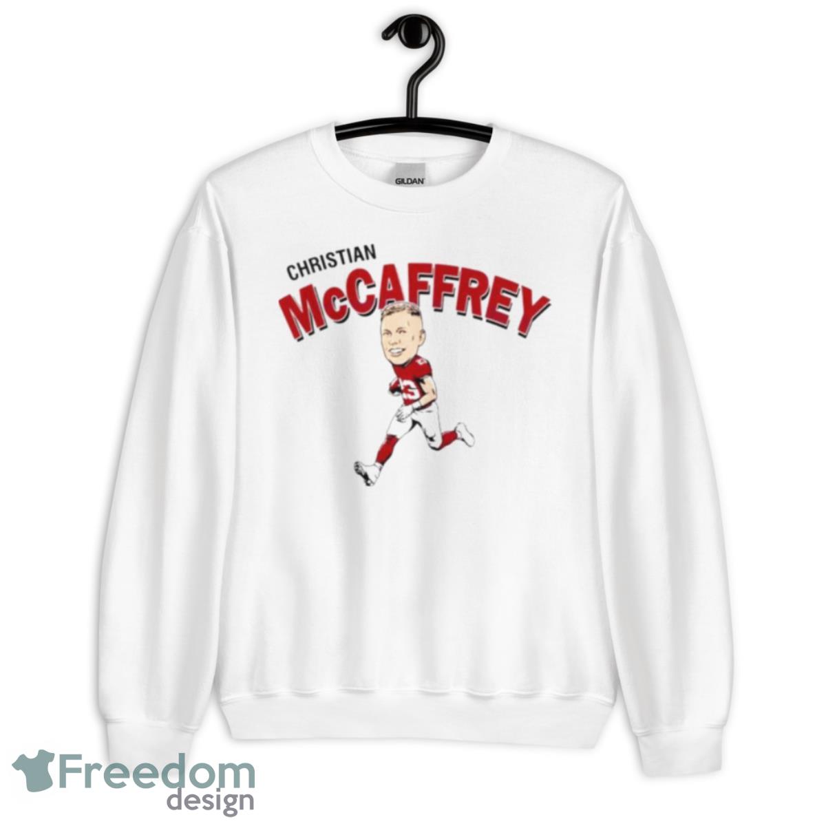 Christian Mccaffrey San Francisco 49ers Football Player Shirt - Unisex Heavy Blend Crewneck Sweatshirt