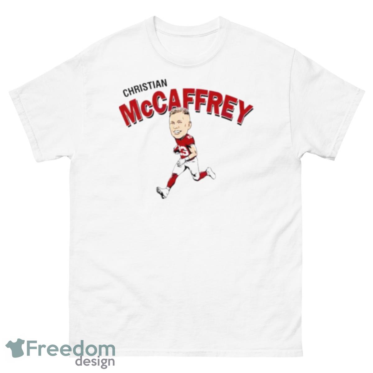 Christian Mccaffrey San Francisco 49ers Football Player Shirt - 500 Men’s Classic Tee Gildan