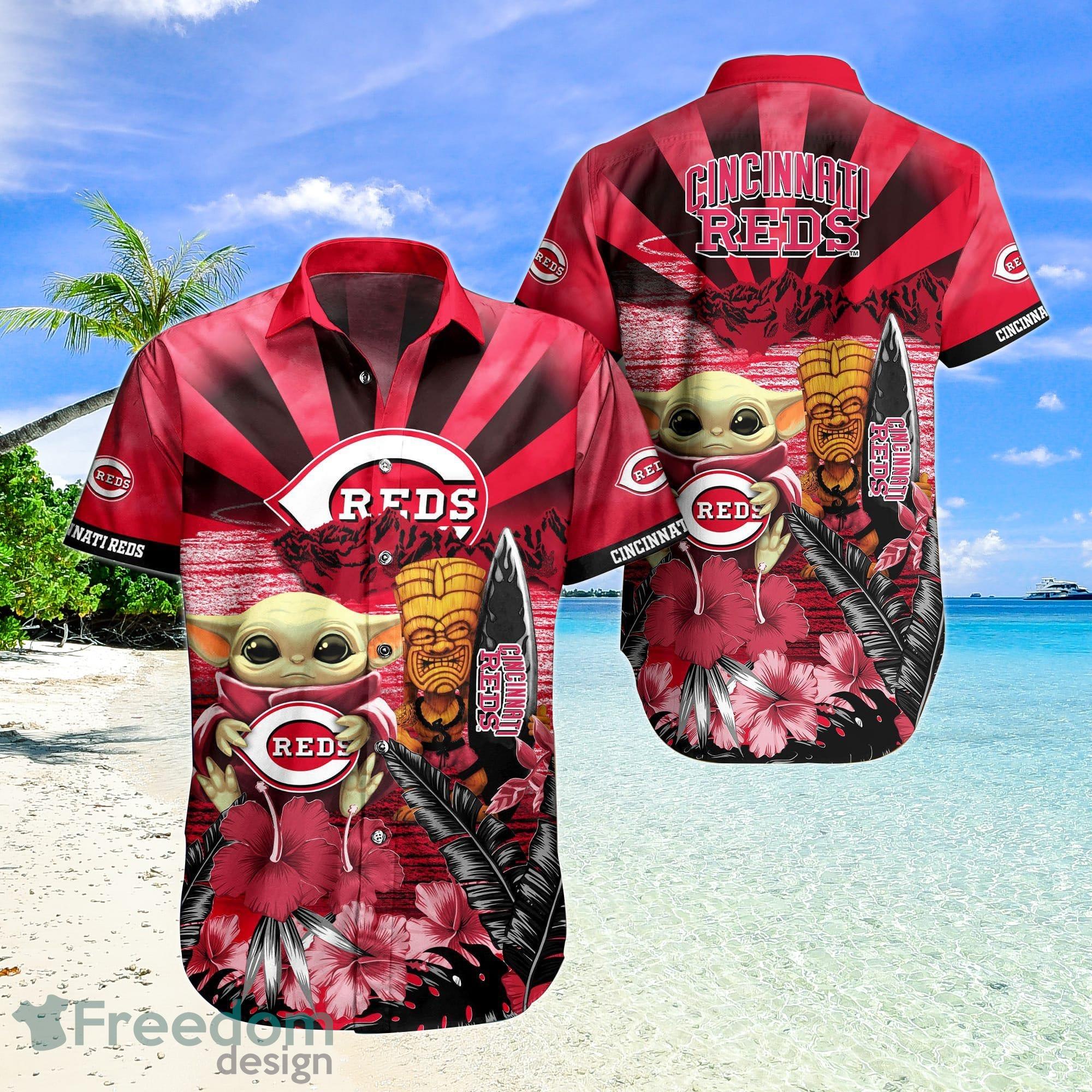 Cincinnati Reds MLB Hawaiian Shirt Star Pattern Best Trend