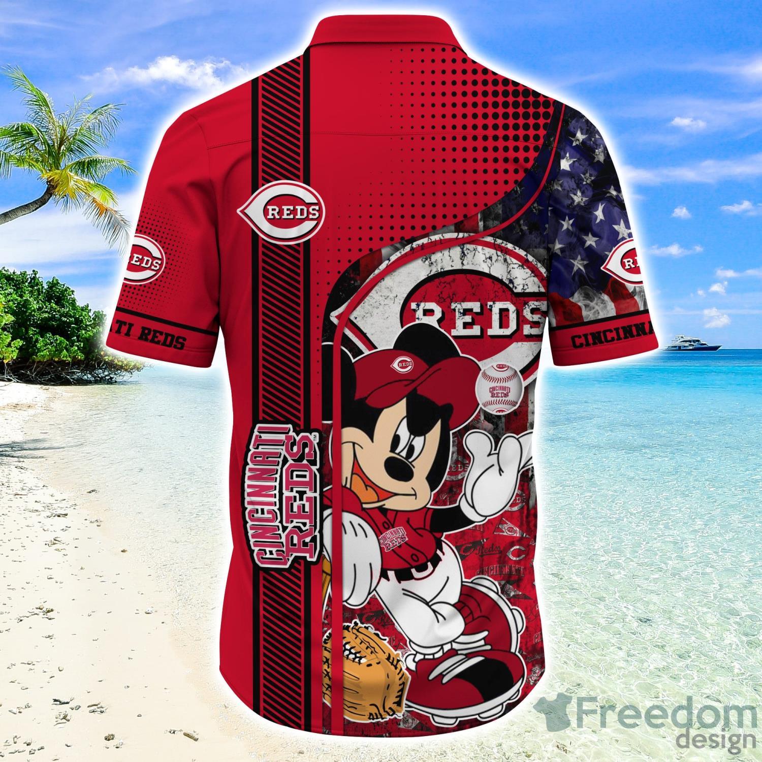 Cincinnati Reds Mickey MLB Disney Hawaiian Shirt 2023 - Best