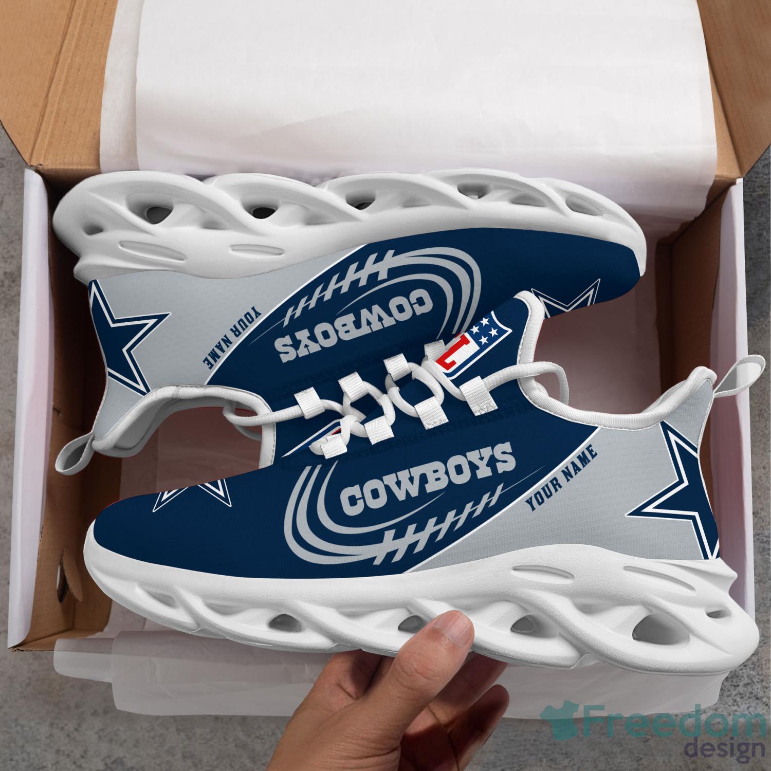 Custom Dallas Cowboys Nike shoes,Custom Name Sneakers For Fans American  Football - Ingenious Gifts Your Whole Family