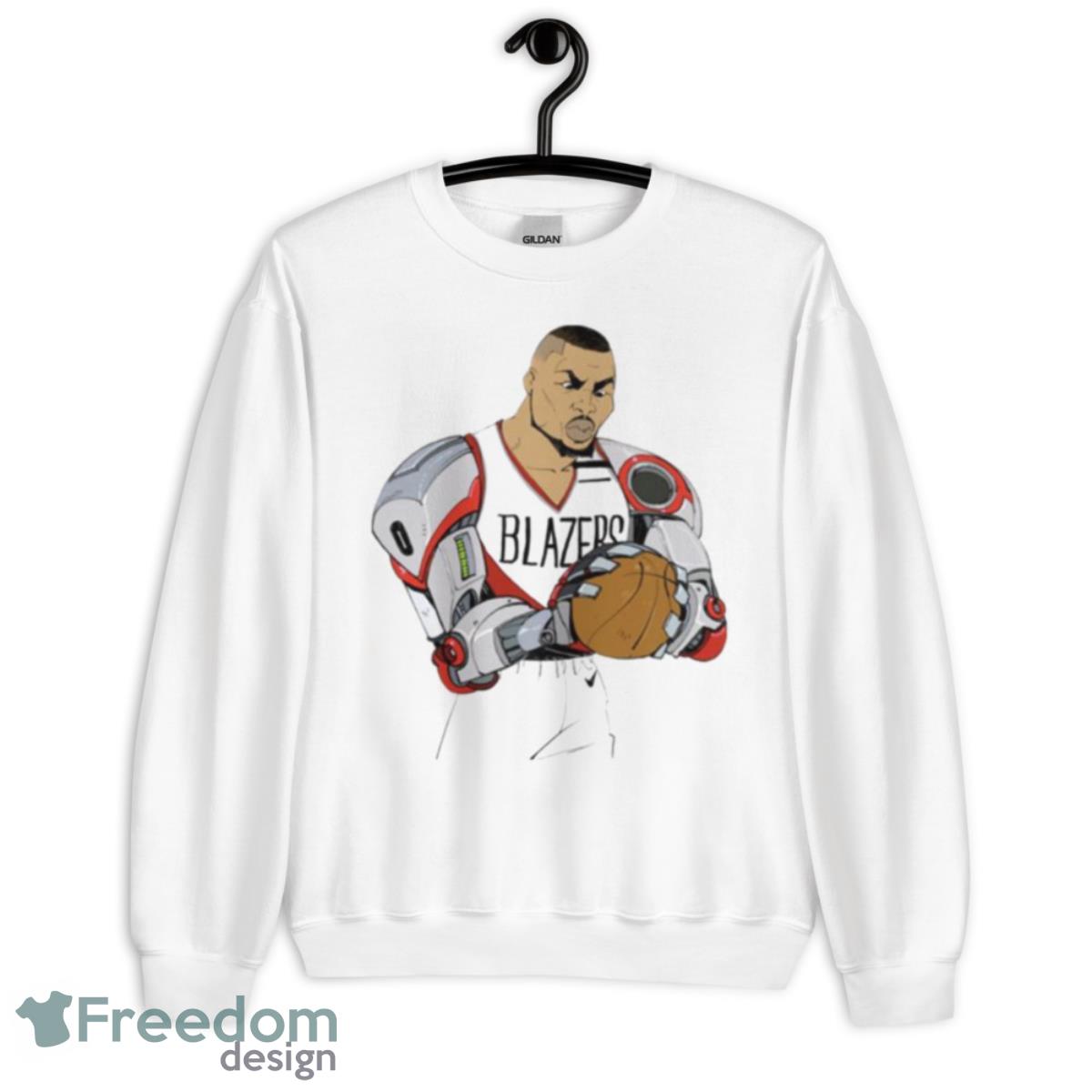 Damian Lillard Dame Time RoboShirt - Unisex Heavy Blend Crewneck Sweatshirt