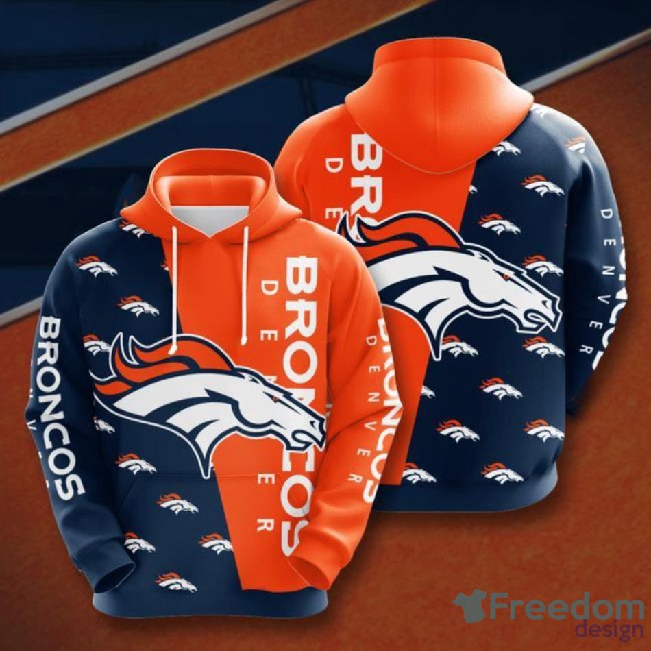 Gift Men Women Denver Broncos Fans 3D Hoodie Sweatshirt - T-shirts Low Price