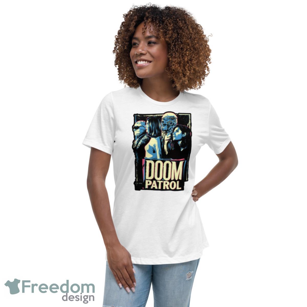 Doom Patrol Movie Shirt - Womens Relaxed Short Sleeve Jersey Tee Doom Patrol Movie Shirt - Womens Relaxed Short Sleeve Jersey Tee