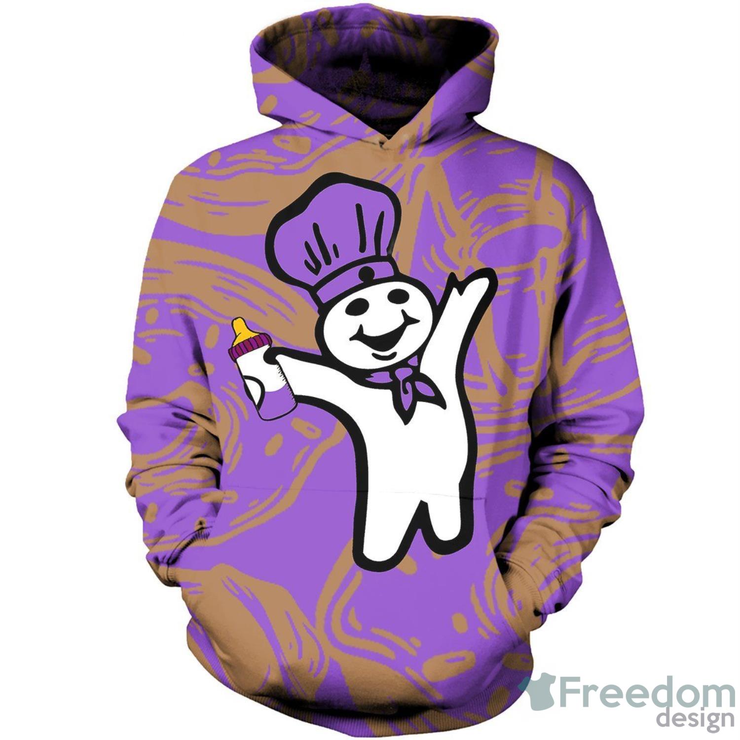 Doughboy Cute 3D Printed Over Hoodie Product Photo 1 Doughboy Cute 3D Printed Over Hoodie Product Photo 1