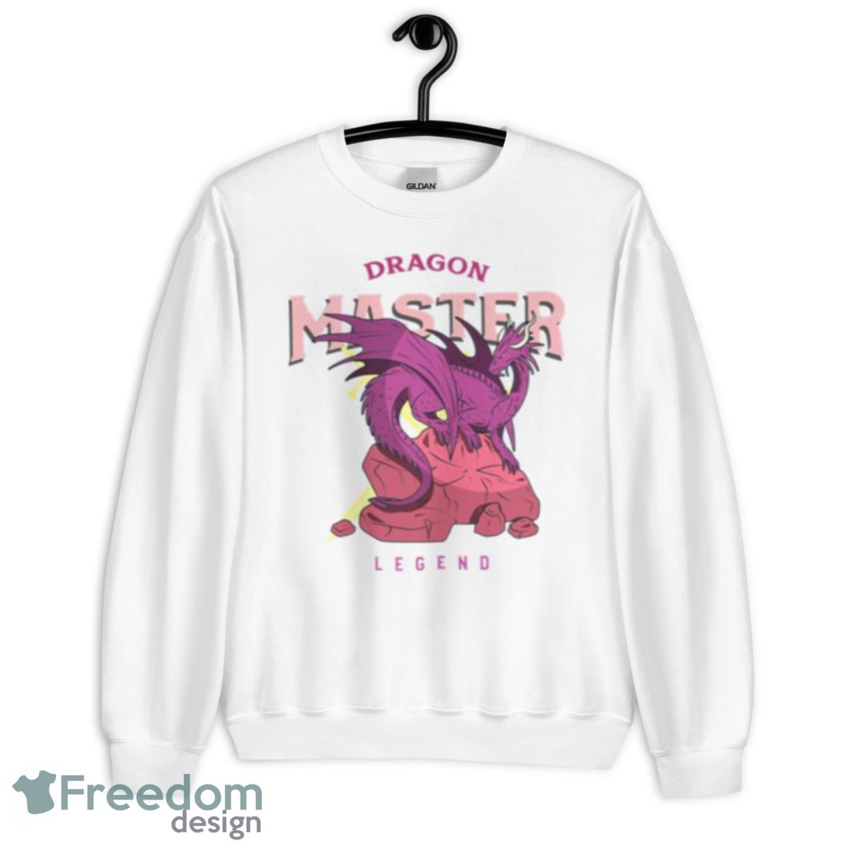 Dragon Master Legen On Black Dragon Ball Shirt - Unisex Heavy Blend Crewneck Sweatshirt