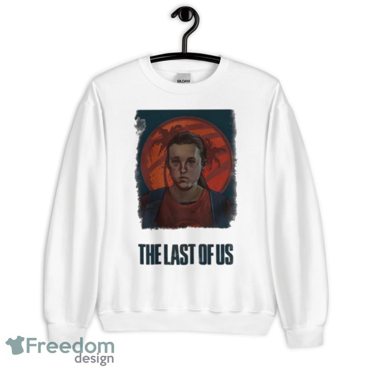 Ellie Fanart From The Last Of 2023 Shirt - Unisex Heavy Blend Crewneck Sweatshirt