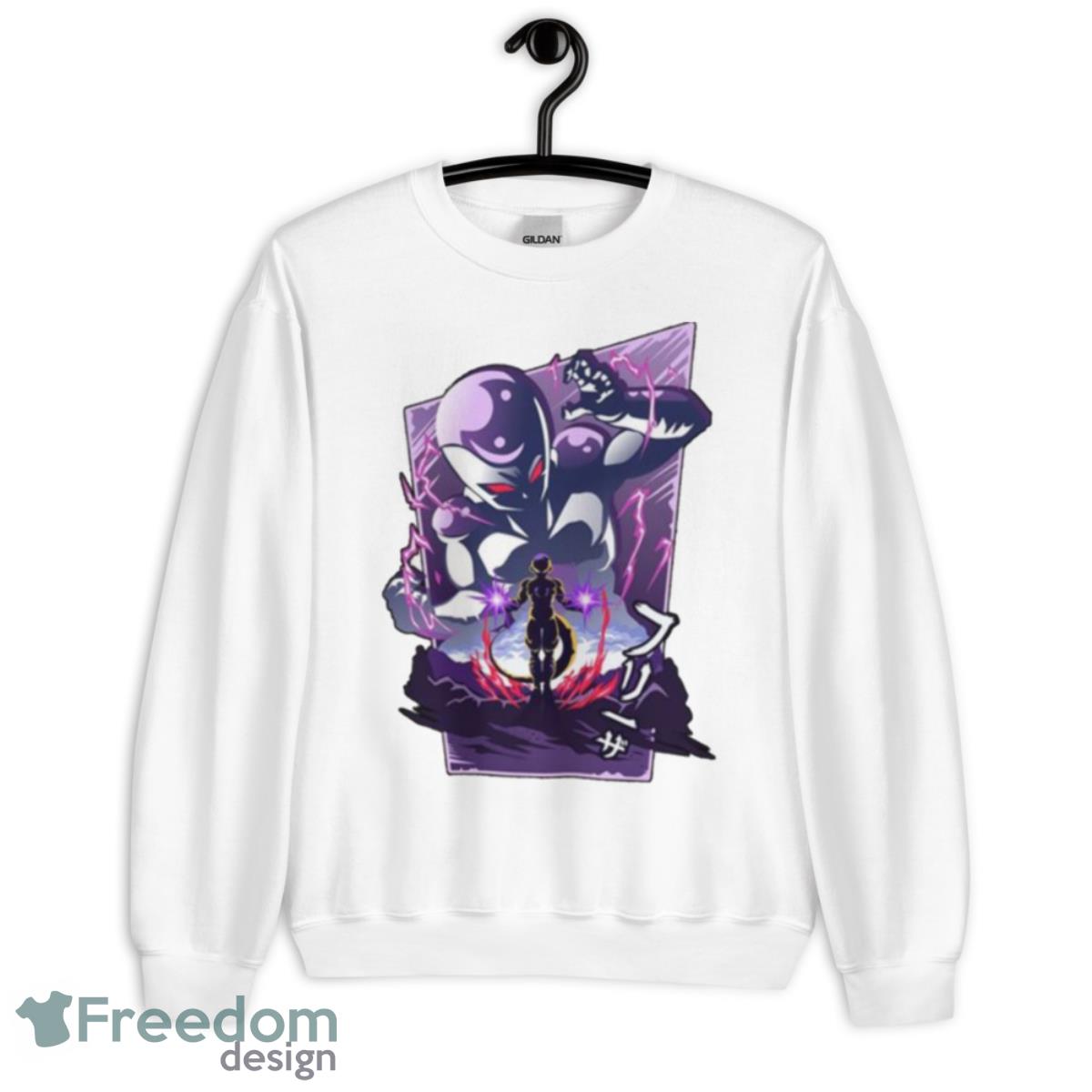 Frieza Ukiyo E Art Dragon Ball Manga Shirt - Unisex Heavy Blend Crewneck Sweatshirt