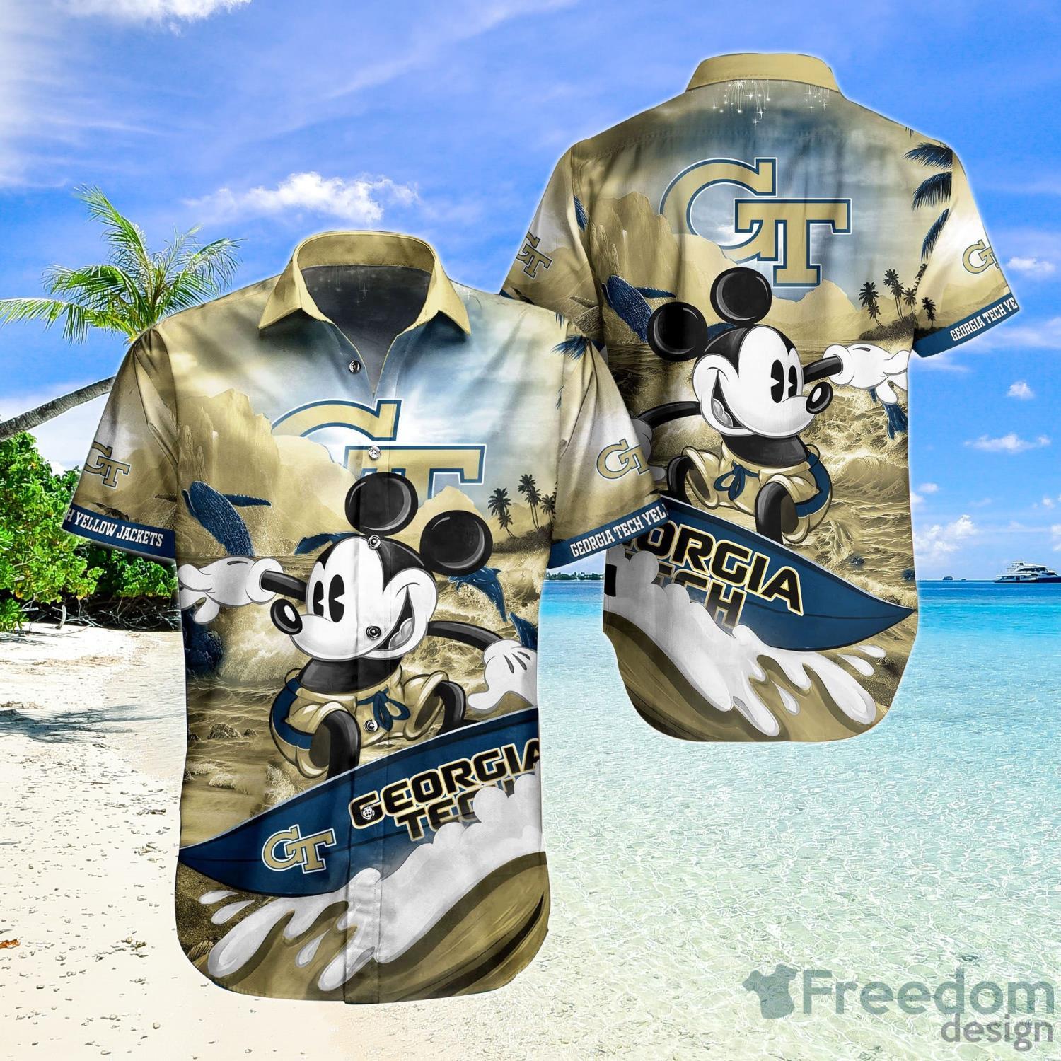 Hot Trend - Green Bay Packers Mickey Mouse Hawaiian Shirt Beach