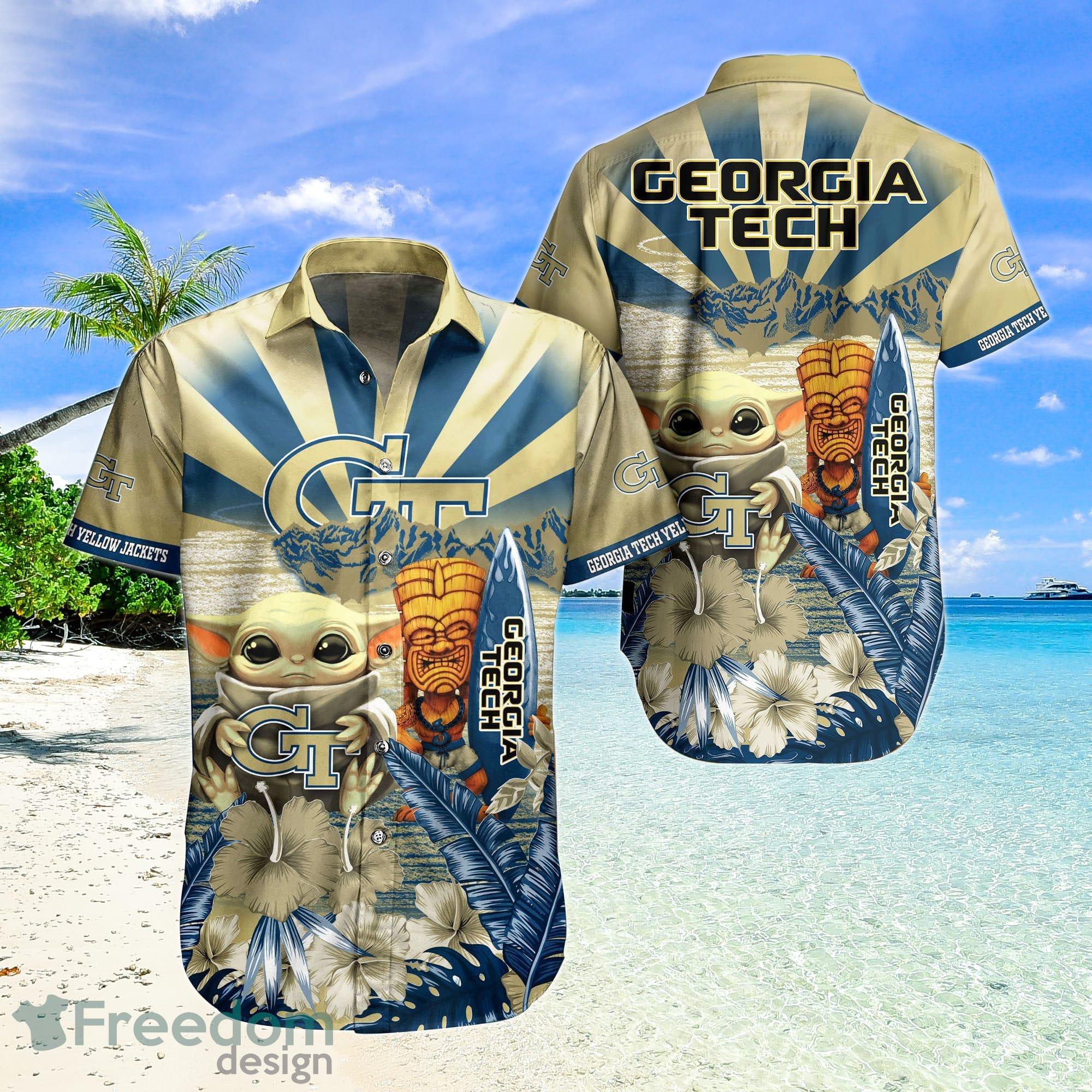 Georgia Bulldogs NCAA Flower Custom Hawaiian Shirt 3D Shirt, Georgia  Bulldogs Football Gifts For Women - T-shirts Low Price