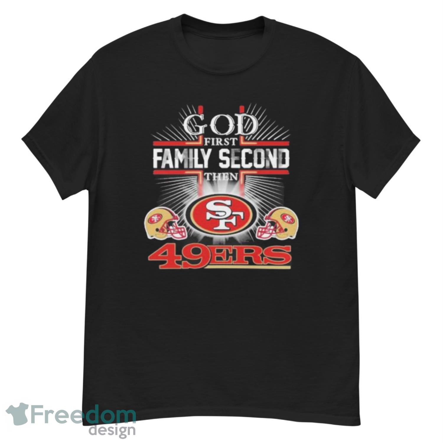 Crazy About Grandkids 49ers Grandpa T-Shirt (Men) Black Large