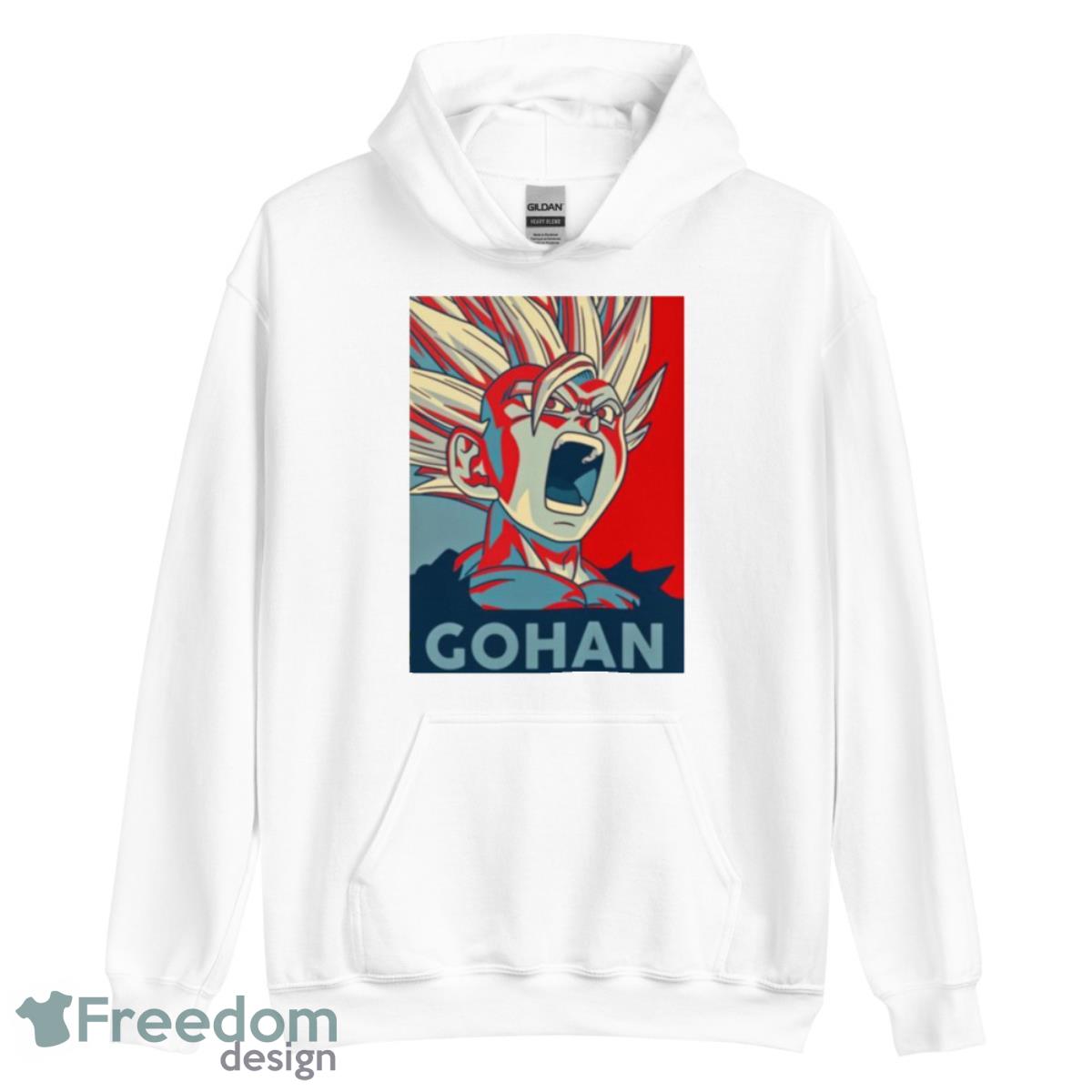 Gohan Ssj 2 Hop Graphic Dragon Ball Anime Shirt - Unisex Heavy Blend Hooded Sweatshirt Gohan Ssj 2 Hop Graphic Dragon Ball Anime Shirt - Unisex Heavy Blend Hooded Sweatshirt