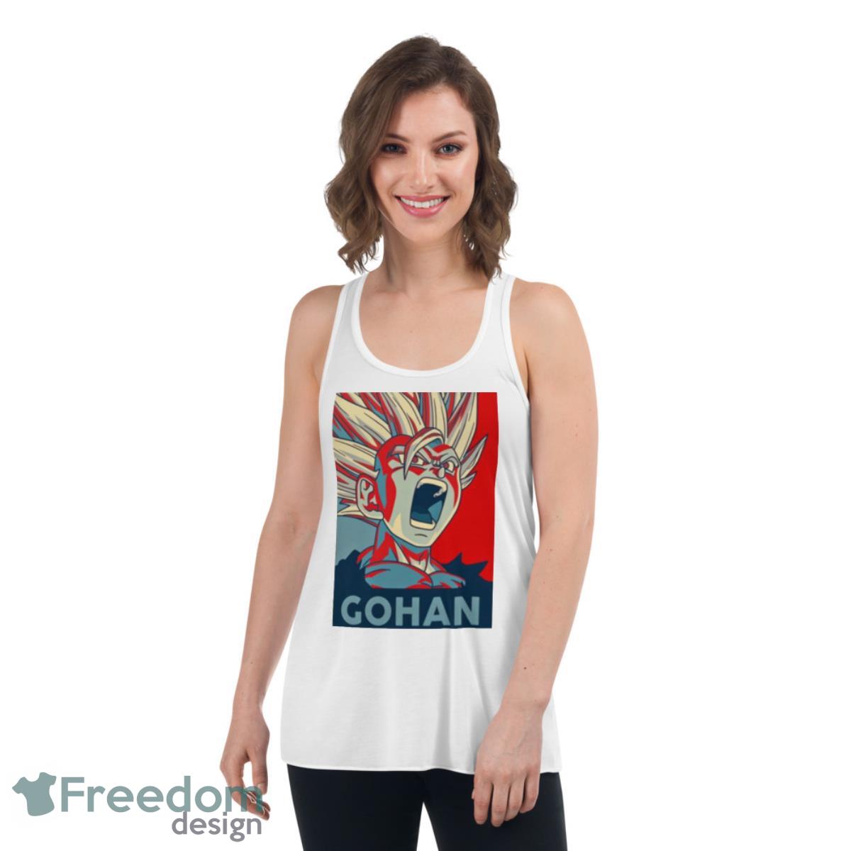 Gohan Ssj 2 Hop Graphic Dragon Ball Anime Shirt image Gohan Ssj 2 Hop Graphic Dragon Ball Anime Shirt