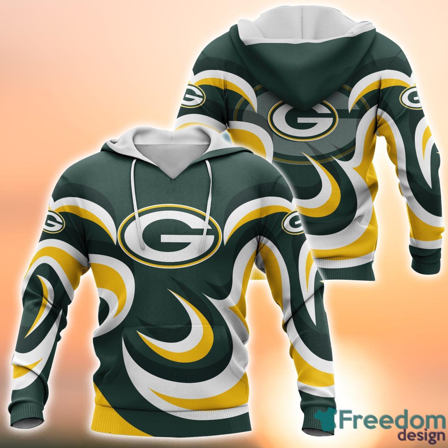 Green Bay Packers 3D T-Shirts For Sport Fans