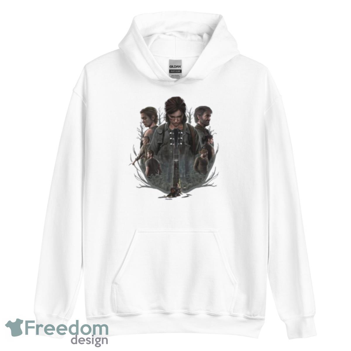 Guitar Design The Last Of Us Tlou Tv Series Shirt image Guitar Design The Last Of Us Tlou Tv Series Shirt - Unisex Heavy Blend Hooded Sweatshirt