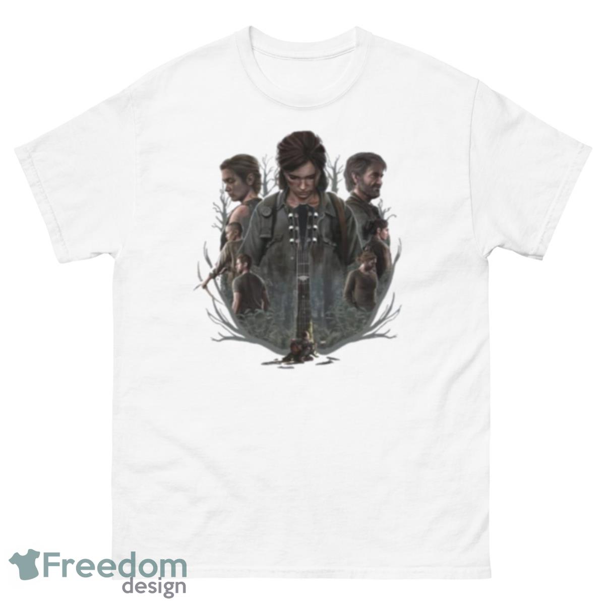 Guitar Design The Last Of Us Tlou Tv Series Shirt - 500 Men’s Classic Tee Gildan