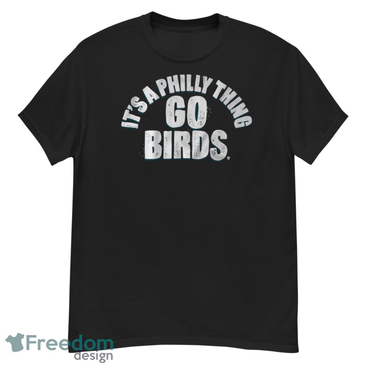 Philly Sports Shirts Go Birds Crewneck Sweatshirt Grey Heather / S